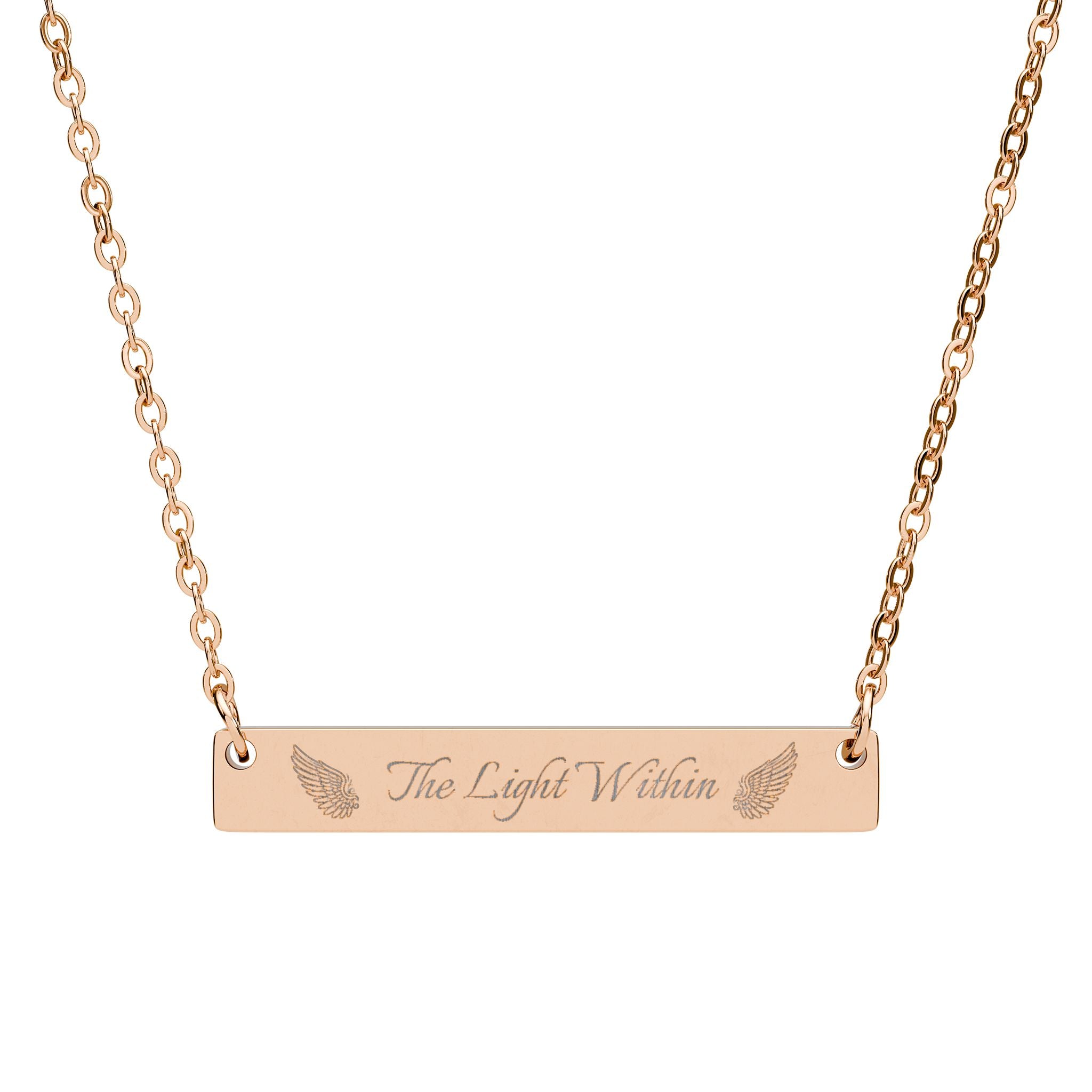 Swan Necklace: Light Within