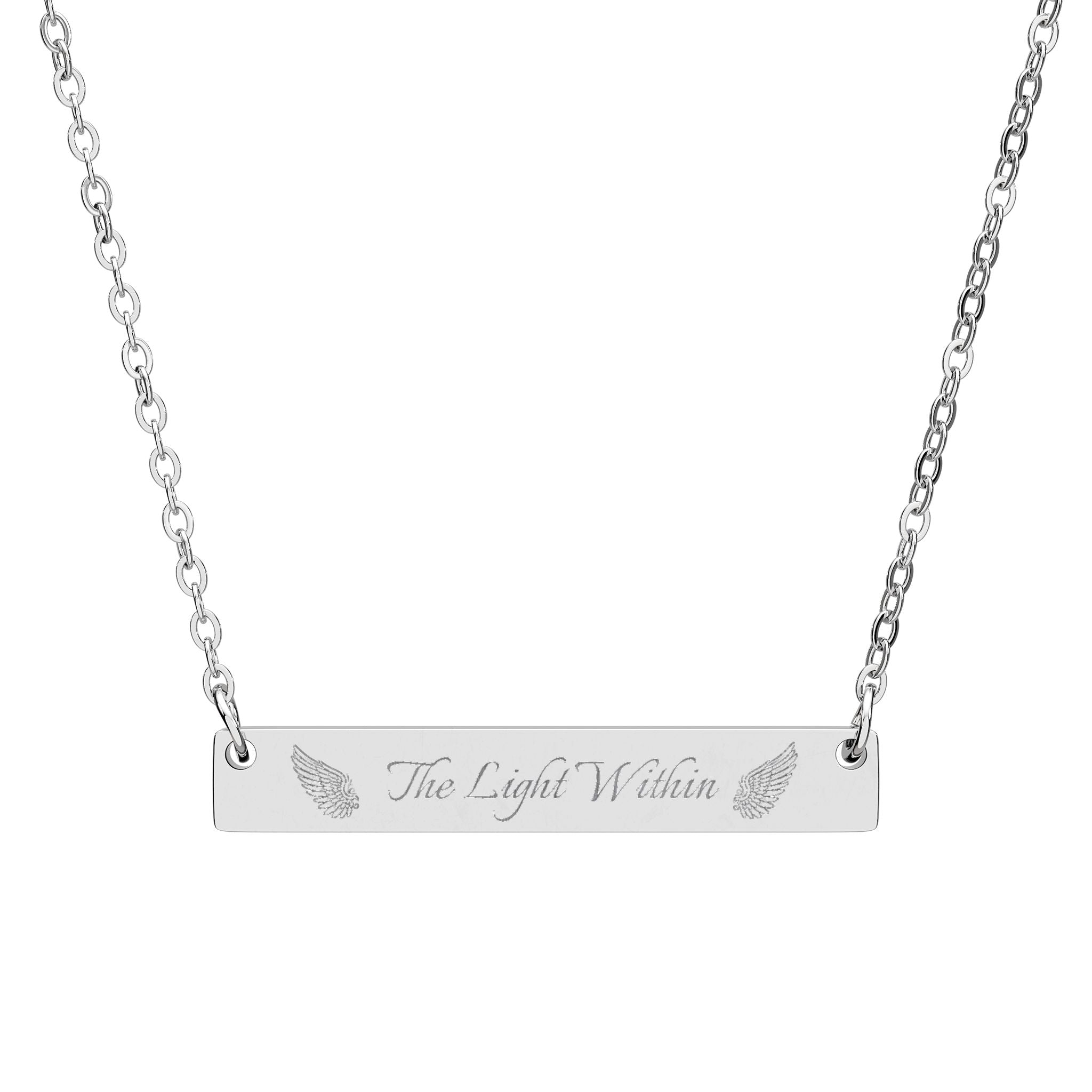 Swan Necklace: Light Within