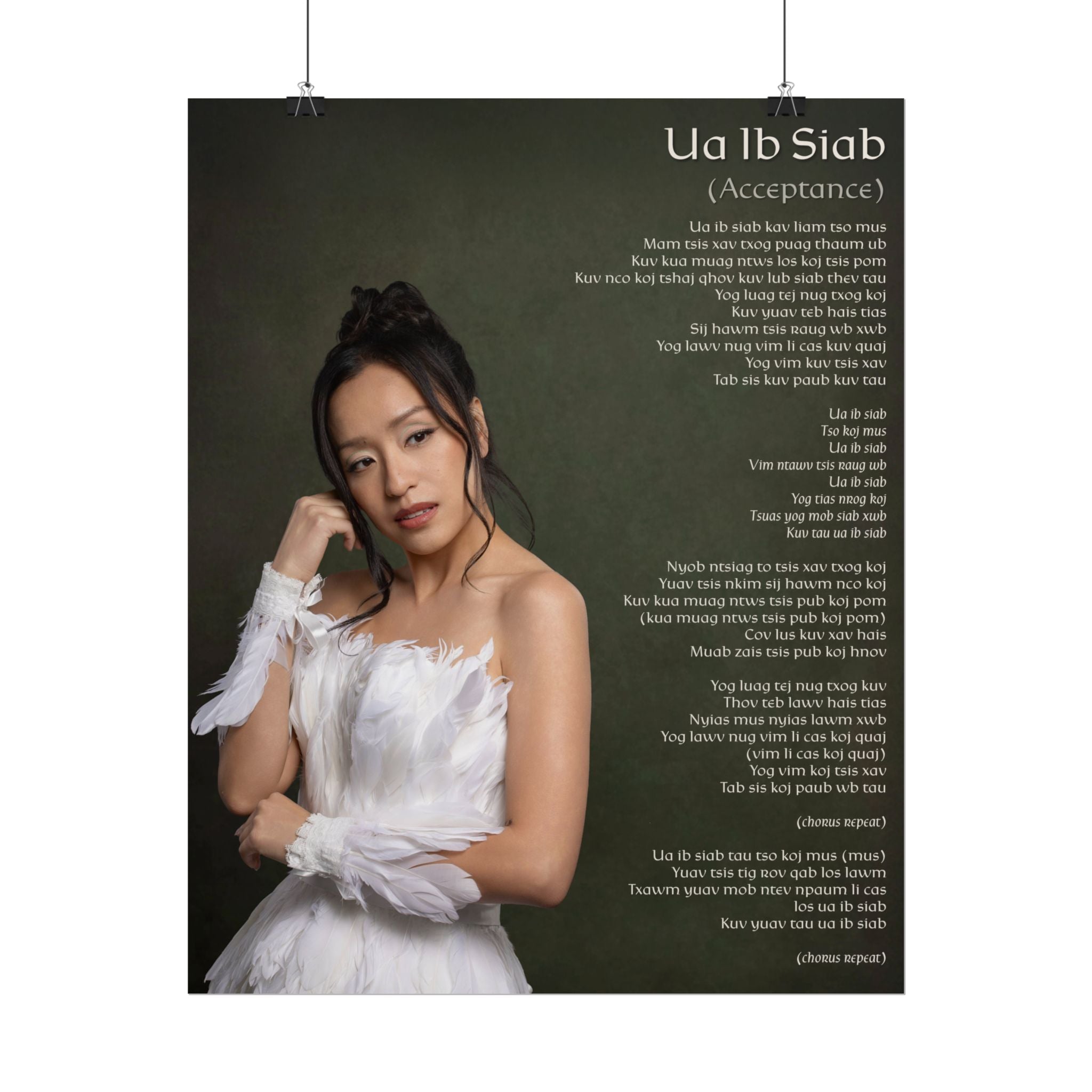 Ua Ib Siab (Acceptance) Poster