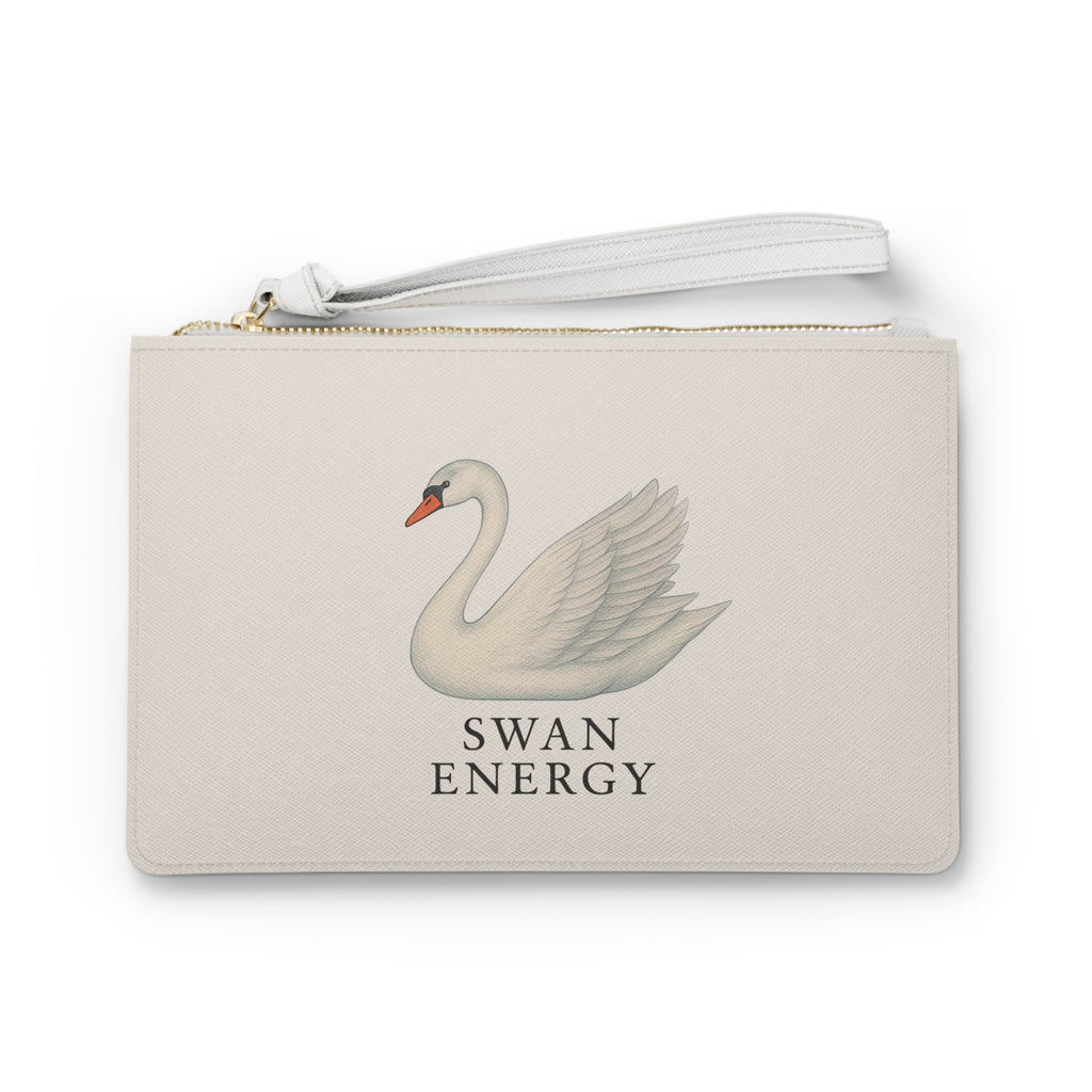 Swan Energy Clutch Bag