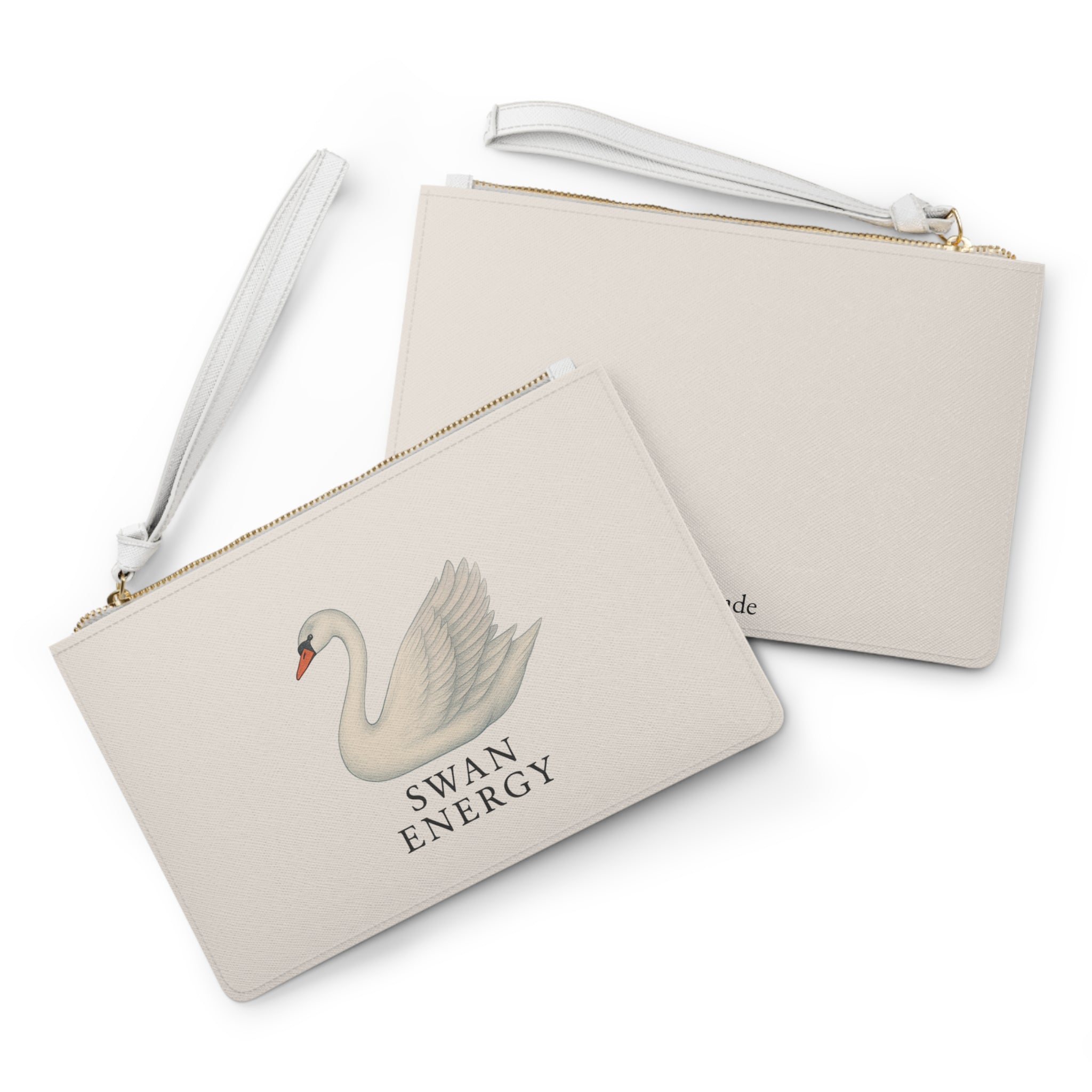 Swan Energy Clutch Bag